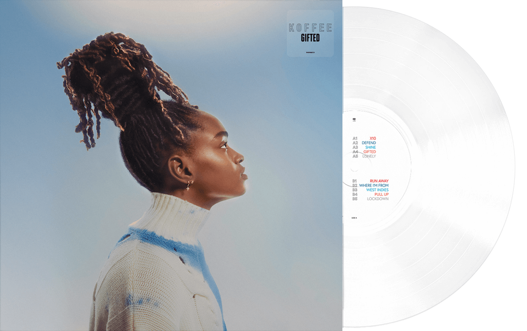 Image of Artwork for Koffee's Gifted (Clear LP)